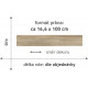 AKCIA: 400x400 cm PVC podlaha - lino Polo 2111