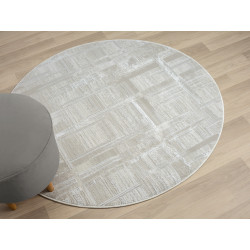 Kusový koberec My Favorite CA60026 creme kruh