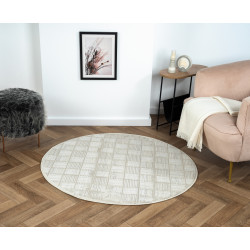 Kusový koberec My House CA60038 creme kruh