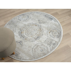 Kusový koberec My Kazak CA60042 creme kruh