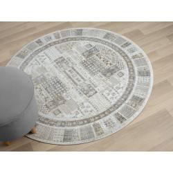 Kusový koberec My Kashkuly CA60046 creme kruh