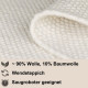 Behúň Wooly Dreamscape naturweiß