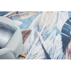 Kusový koberec Isak CA30020 blau – na von aj na doma