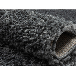 Kusový koberec My Shaggy dunkelgrau