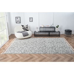 Kusový koberec Moroccan Spirit schwarz