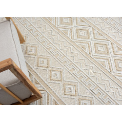 Kusový koberec Patio beige – na von aj na doma