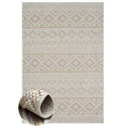 Kusový koberec Patio beige – na von aj na doma