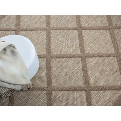 Kusový koberec Mara beige – na von aj na doma