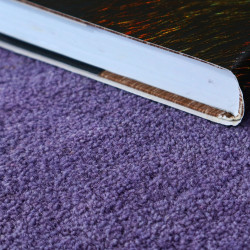 Ručne všívaný kusový koberec Asra wool fialová