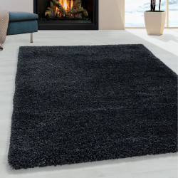 AKCIA: 60x110 cm Kusový koberec Fluffy Shaggy 3500 antracit