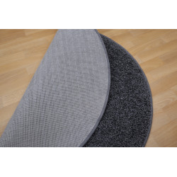 AKCIA: 67x67 (průměr) kruh cm Kusový koberec Color Shaggy sivý guľatý