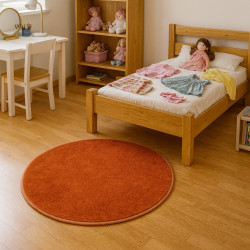 Kusový koberec Eton terra kruh