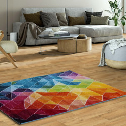 Kusový koberec Fantasy 835-17 blue/yellow