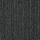 Kobercový štvorec Sonar Lines 4178 čierny 50 x 50 cm