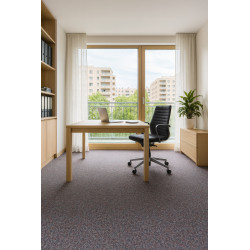 Metrážový koberec Rambo 60 fialový, zátěžový