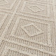 Kusový koberec Patara 4956 Beige – na von aj na doma