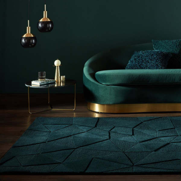 Kusový koberec Moderno Shard Teal