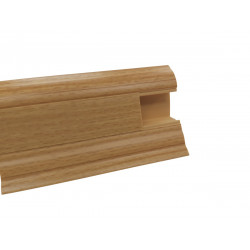 DOPREDAJ: 2500x50x25 mm cm Soklová podlahová lišta SLK50 W169 Buk corona 250