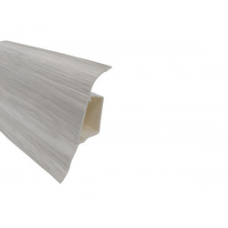 DOPREDAJ: 2500x50x25 mm cm Soklová podlahová lišta SLK50 W648 white oak 250