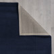 Kusový ručne tkaný koberec Tuscany Textured Wool Border Blue