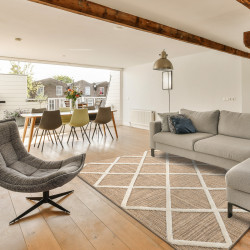 Kusový koberec Spark 0708A beige/cream