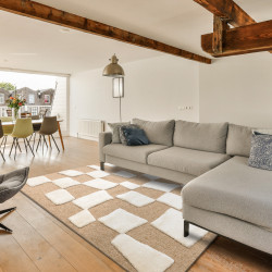 Kusový koberec Spark 0710A beige/cream