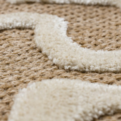 Kusový koberec Spark 0711A beige/cream