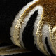 Kusový koberec Allure 1964 black/gold