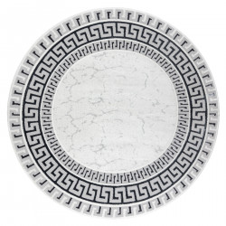 Kusový koberec Allure 1960 white/grey kruh