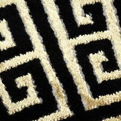 Kusový koberec Allure 1968 black/gold kruh