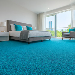 AKCIA: 200x400 cm Koberec metráž Eton Exklusive Türkis - neúčtujeme odrezky z role