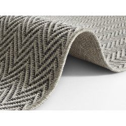 AKCIA: 80x450 cm Behúň Nature 104269 Grey / Anthracite – na von aj na doma