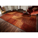 Kusový koberec Manhattan Patchwork Chenile Terracotta