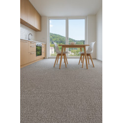 Metrážny koberec Alassio šedobéžový - neúčtujeme odrezky z role
