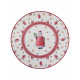 Kusový koberec Villeroy & Boch Toy&#39;s delight 106273 Cream, Red kruh