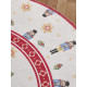 Kusový koberec Villeroy & Boch Toy&#39;s delight 106274 Cream, Red kruh