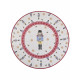 Kusový koberec Villeroy & Boch Toy&#39;s delight 106274 Cream, Red kruh