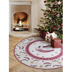 Kusový koberec Villeroy & Boch Toy's delight 106275 Cream, Red kruh