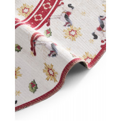 Kusový koberec Villeroy & Boch Toy's delight 106275 Cream, Red kruh