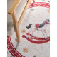 Kusový koberec Villeroy & Boch Toy's delight 106275 Cream, Red kruh