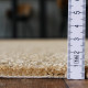AKCIA: 180x180 cm Kusový koberec Velur Ultra béžový - obšitý zo všetkých strán
