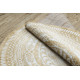 AKCIA: 160x160 (průměr) kruh cm Kusový koberec Napkin gold kruh