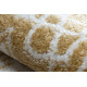 AKCIA: 160x160 (průměr) kruh cm Kusový koberec Napkin gold kruh