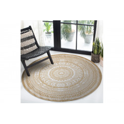 AKCIA: 160x160 (průměr) kruh cm Kusový koberec Napkin gold kruh