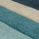 AKCIA: 60x230 cm Behúň Abstract Collage Teal