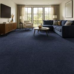 Koberec metráž Supersoft 710 tm. modrý