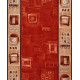 AKCIA: 200x80 cm Protišmykový behúň na mieru Zara 921 červenohnedá