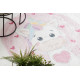 AKCIA: 80x150 cm Detský kusový koberec Bambino 1128 Unicorn 