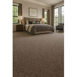 Metrážny koberec Artik New 120 hnedý