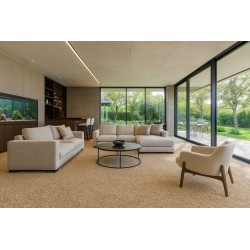 AKCIA: 400x658 cm Kusový koberec Velur Ultra béžový - obšitý zo všetkých strán